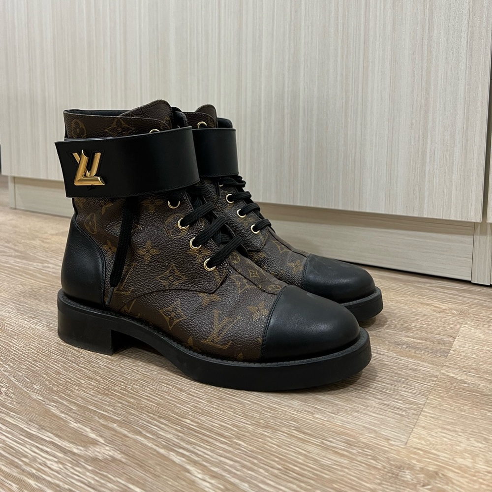 Louis Vuitton Combat Boots
